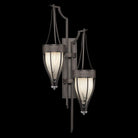 Fine Art - 100046-721 - Two Light Wall Sconce - Mirage - Black