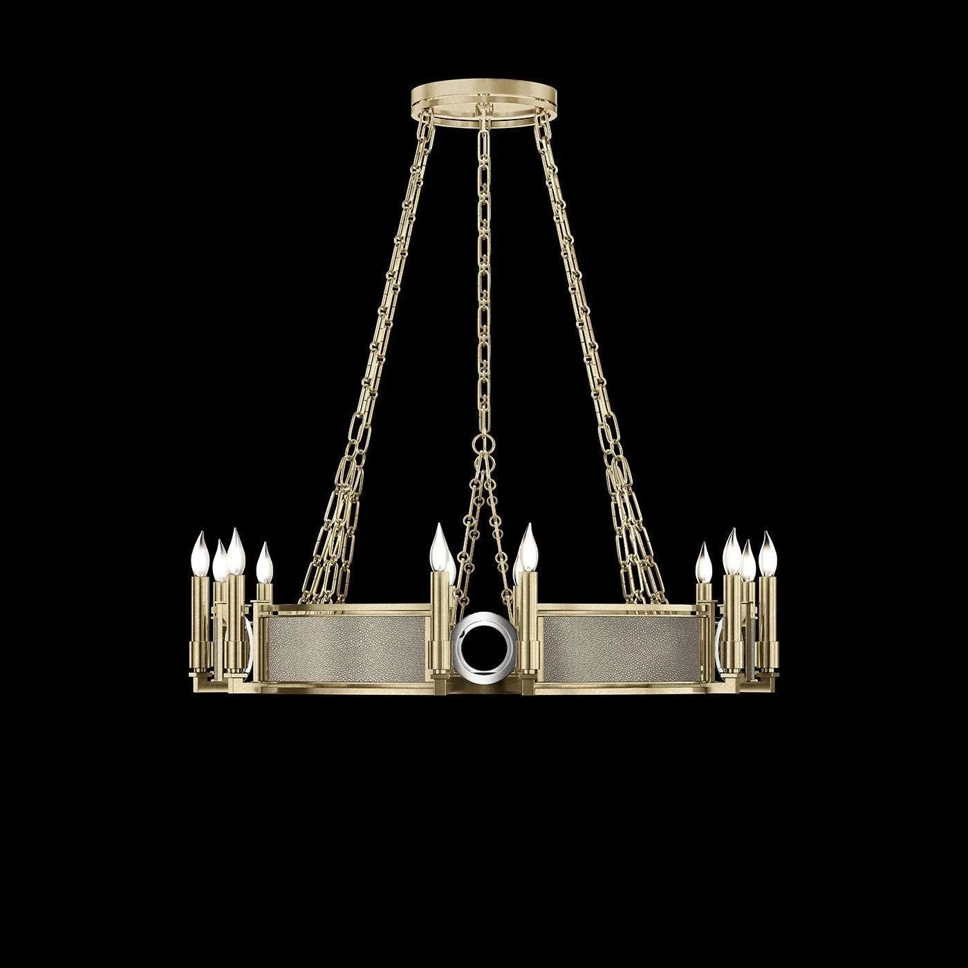 Fine Art - 100047-522 - 12 Light Chandelier - Mirage - Gold