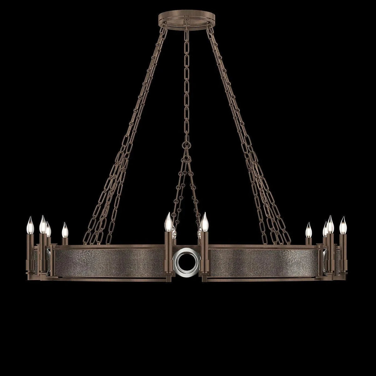 Fine Art - 100048-221 - 12 Light Chandelier - Mirage - Bronze