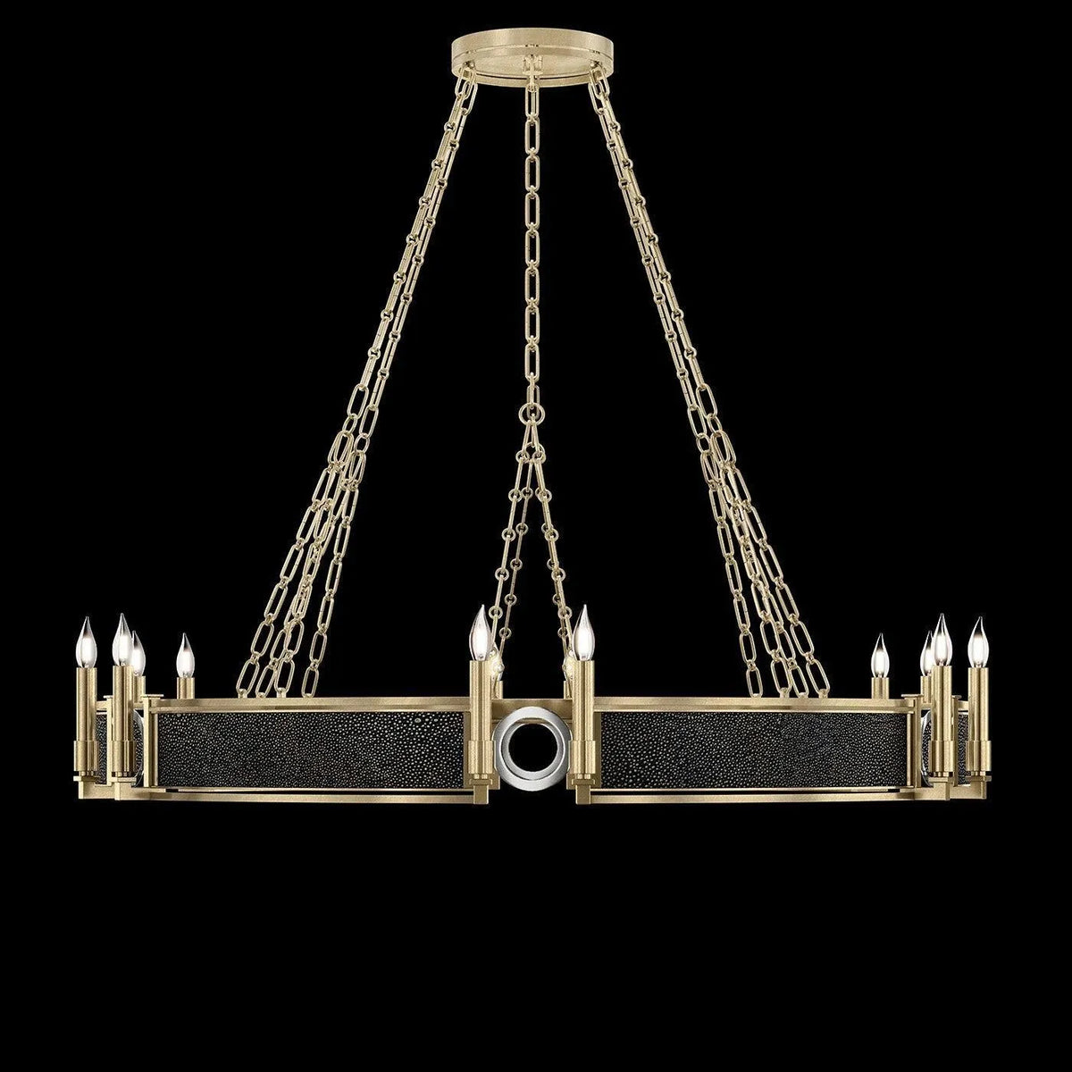 Fine Art - 100048-523 - 12 Light Chandelier - Mirage - Gold