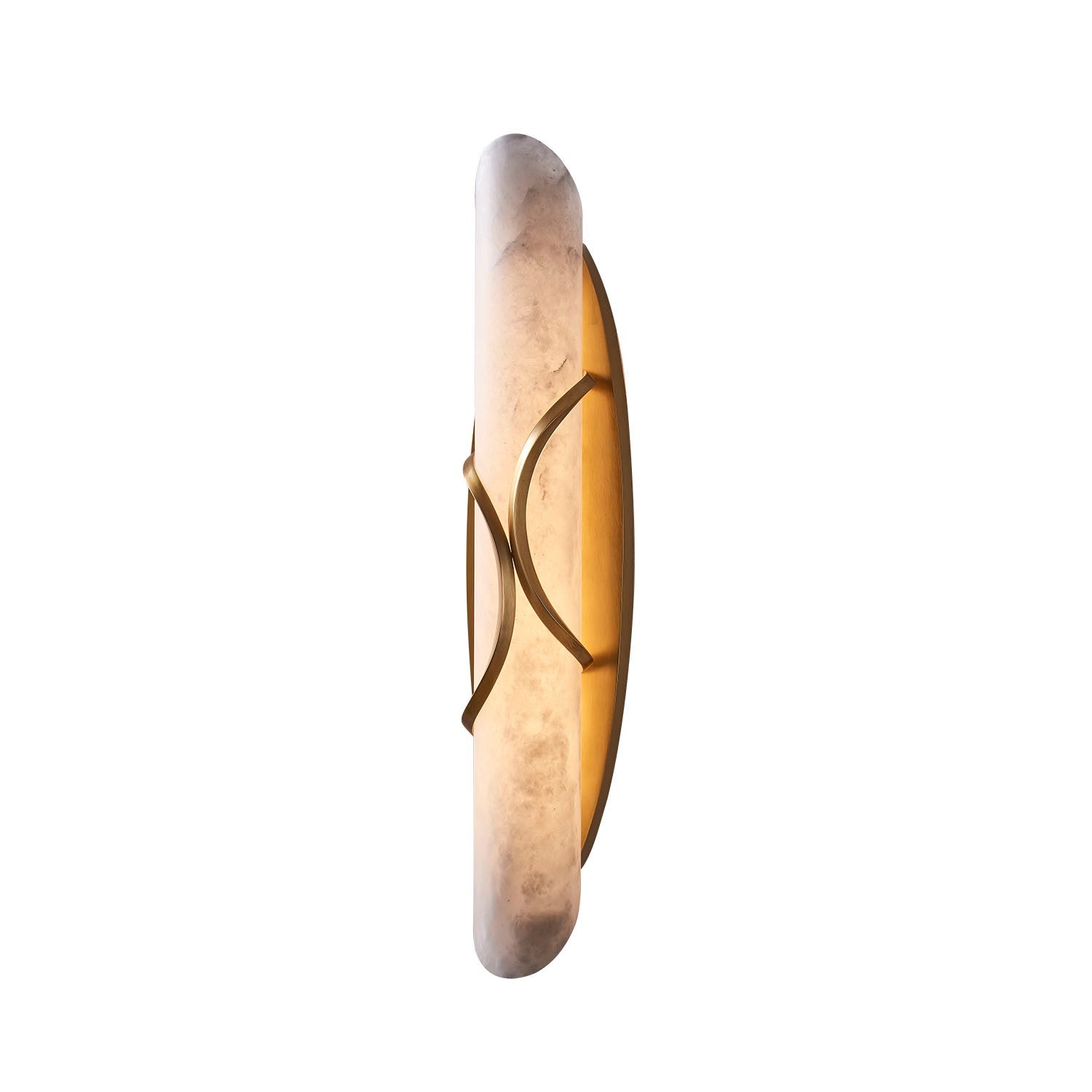 Kalco - 523531TRB - LED Wall Sconce - Gypsum - True Brass