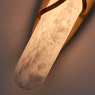 Kalco - 523531TRB - LED Murale - Gypse - Laiton véritable