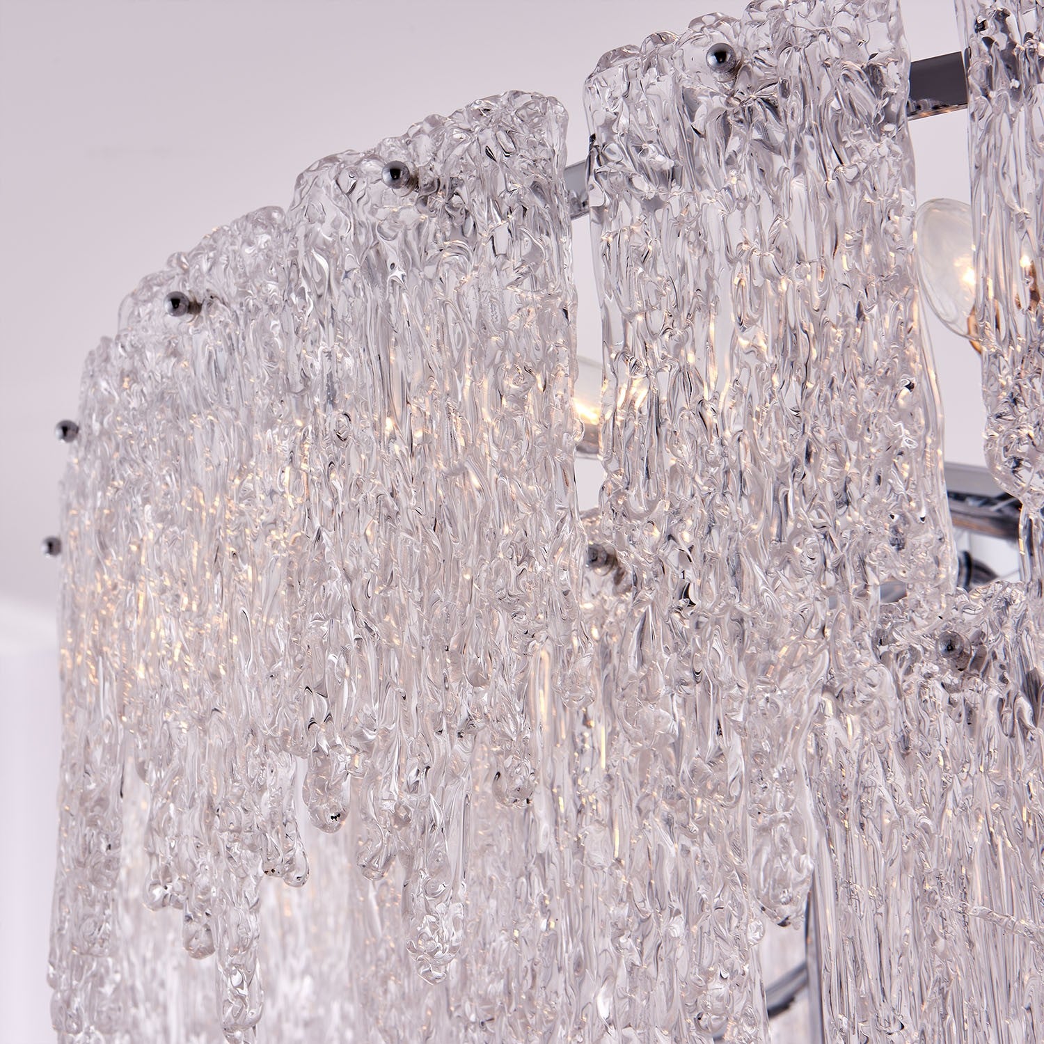 Kalco - 523256CH - 19 Lumières Suspension - Gisel - Chrome poli