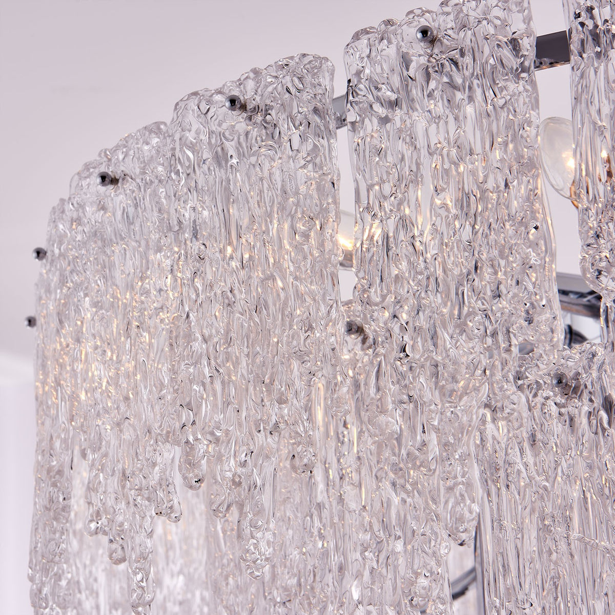 Kalco - 523256CH - 19 Lumières Suspension - Gisel - Chrome poli