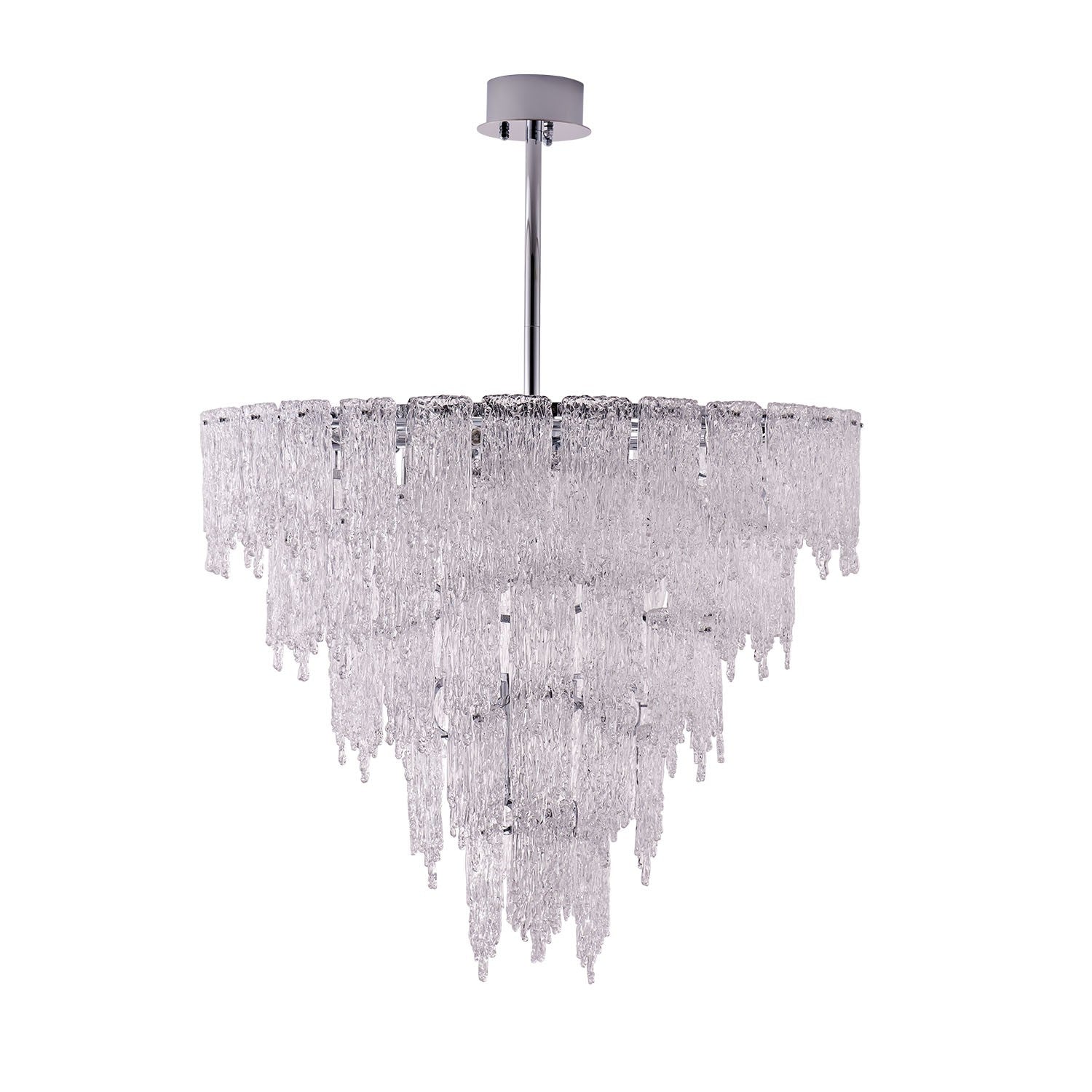 Kalco - 523257CH - 22 Lumières Suspension - Gisel - Chrome poli
