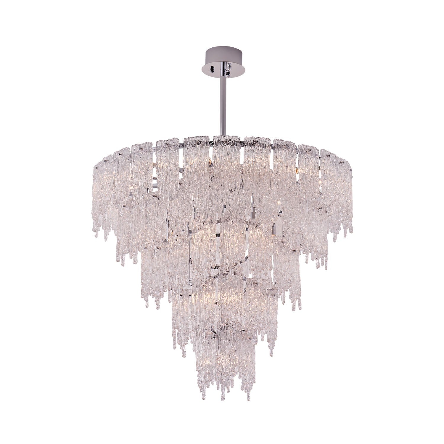 Kalco - 523257CH - 22 Lumières Suspension - Gisel - Chrome poli