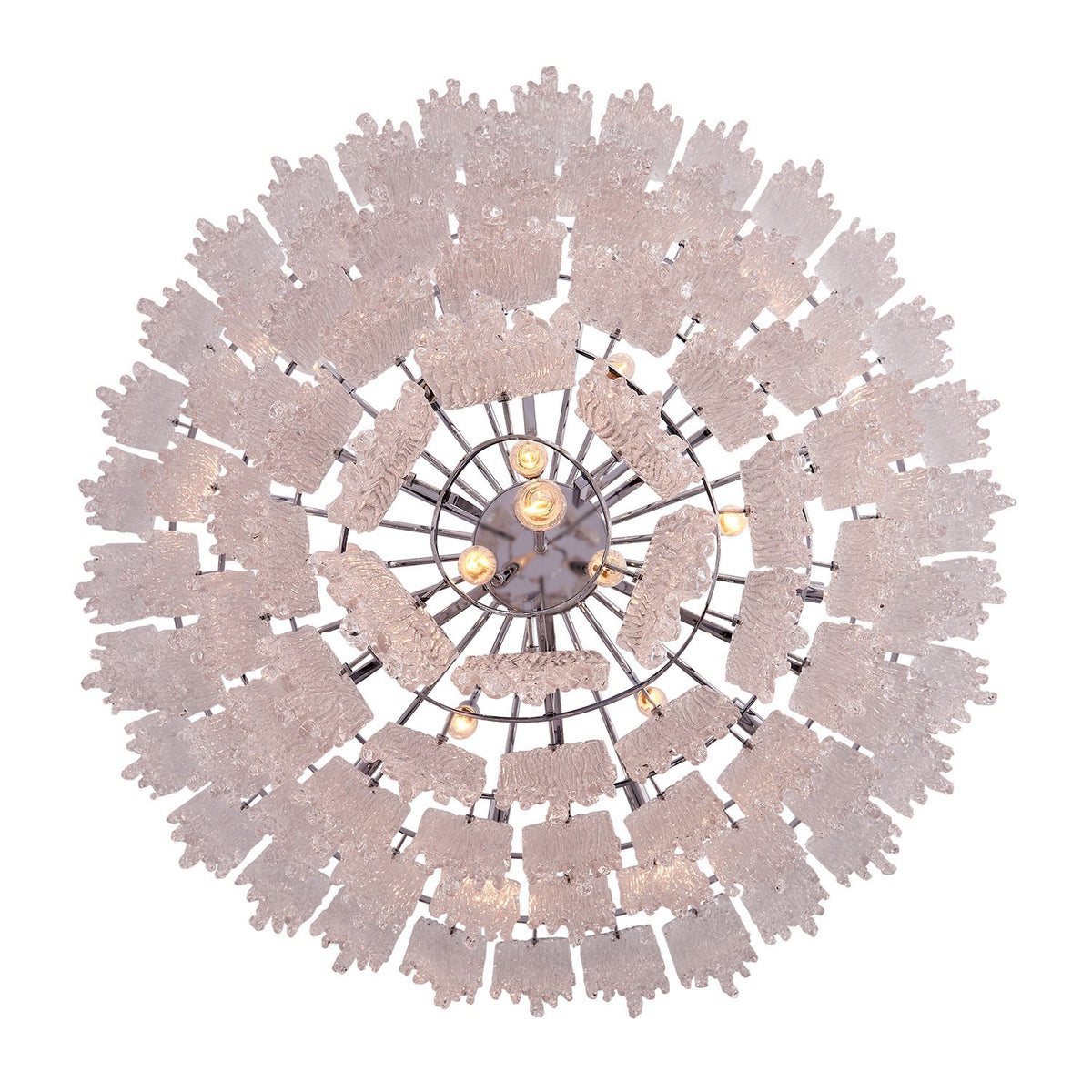 Kalco - 523257CH - 22 Lumières Suspension - Gisel - Chrome poli