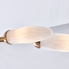 Kalco - 520661WB - Île aux Six Phares Suspension - Blason - Laiton d'hiver