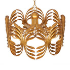 Kalco - 523858WGL - Huit lumières Suspension - Botanica - Or chaud