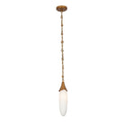 Kalco - 523911WGL - Une lampe Suspension Bougainvillée - Or chaud