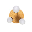 Kalco - 523956WGL - Trois lumières Suspension Bougainvillée - Or chaud