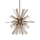 Kalco - 523755PAB - 18 Lumières Suspension - Éclat - Laiton antique nacré
