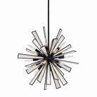 Kalco - 523755MB - 18 Lumière Suspension - Éclat - Noir mat