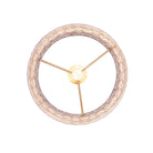 Kalco - 523155OL - LED Suspension - Géo - Feuille d'or oxydée