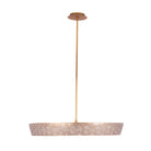 Kalco - 523156OL - LED Suspension - Géo - Feuille d'or oxydée