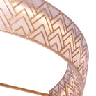 Kalco - 523156OL - LED Suspension - Géo - Feuille d'or oxydée