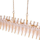 Kalco - 523661OL - Île des 12 Lumières Suspension - Feuille d'or oxydée - Gossamer