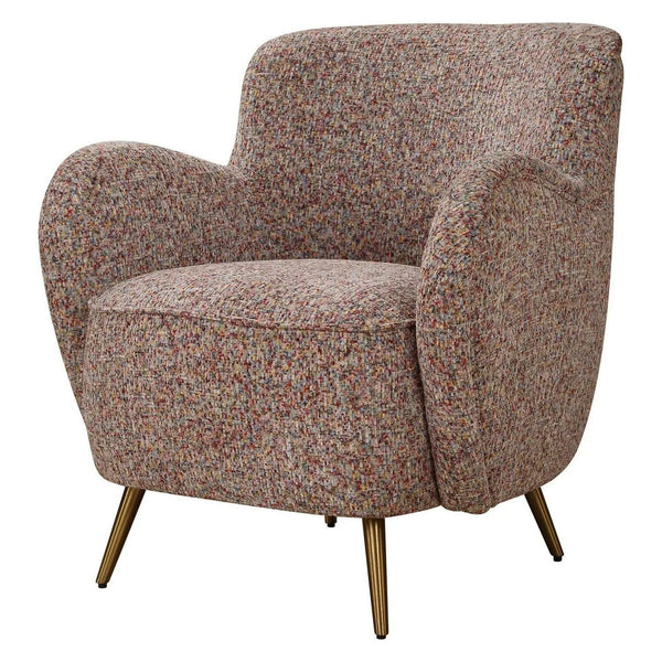 Fauteuil d'appoint en pierres précieuses