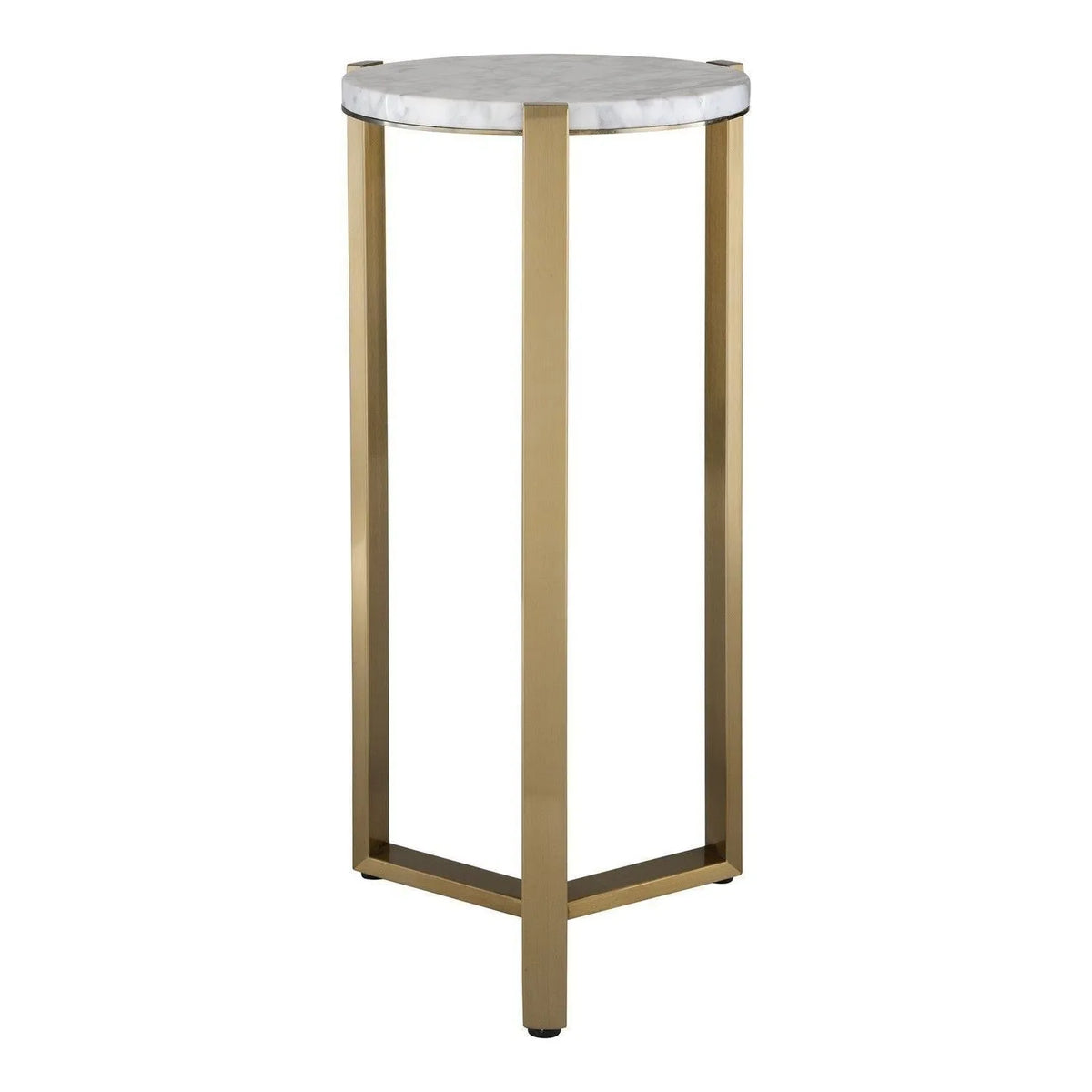 Uttermost - 24254 - Drink Table - Pietra - Antique Brass