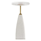 Uttermost - 24912 - Drink Table - Sora - Brushed Brass