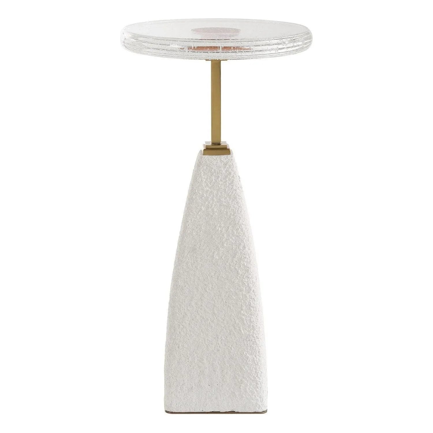 Uttermost - 24912 - Drink Table - Sora - Brushed Brass