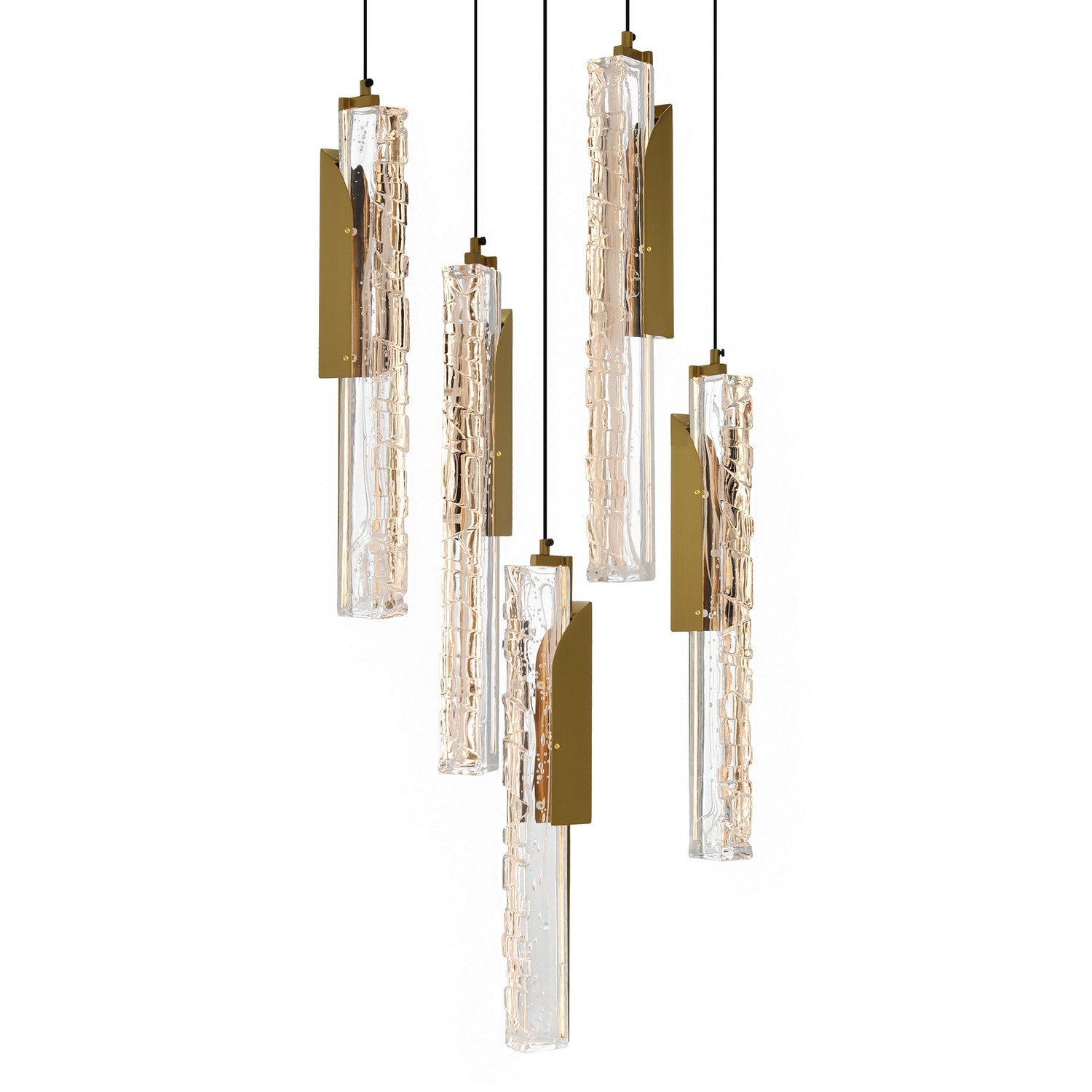 CWI Lighting Canada - 1586P12-5-624 - LED Mini Pendant - Valira - Brass
