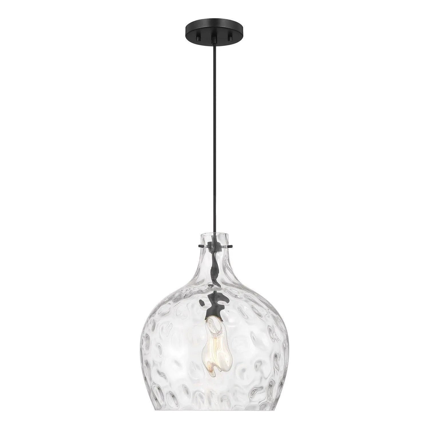 Meridian - M7053BN - One Light Pendant - Brushed Nickel