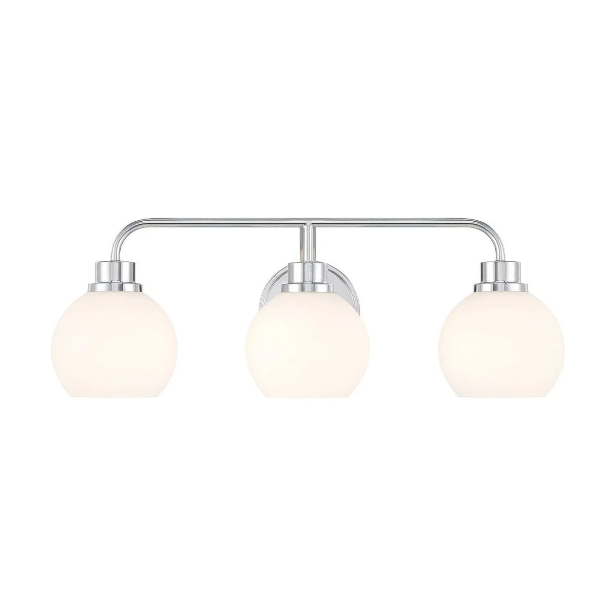 Meridian - M80081CH - Three Light Bathroom Vanity - Chrome