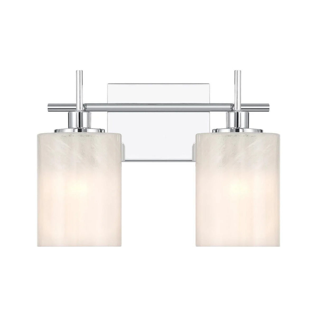 Meridian - M80083CH - Two Light Bathroom Vanity - Chrome