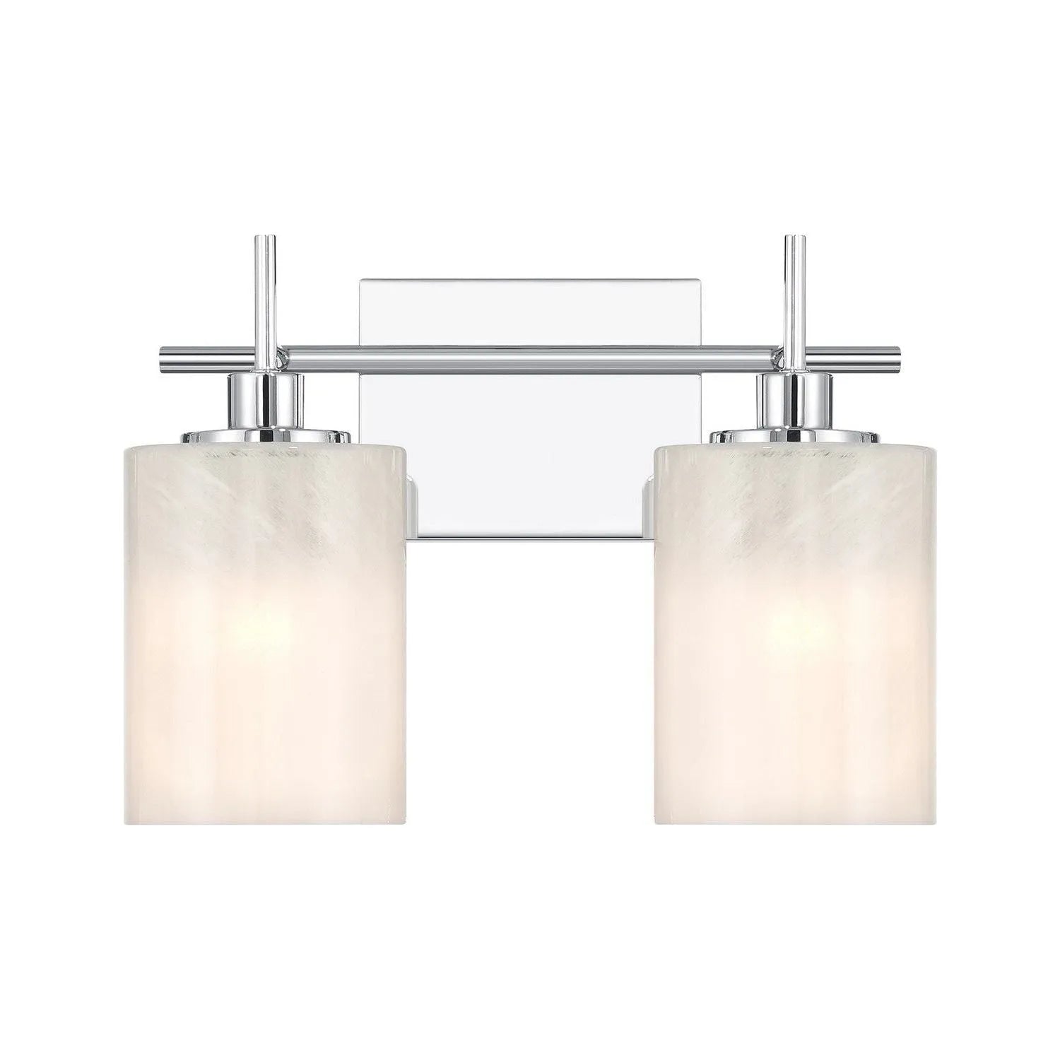 Meridian - M80083BN - Two Light Bathroom Vanity - Brushed Nickel