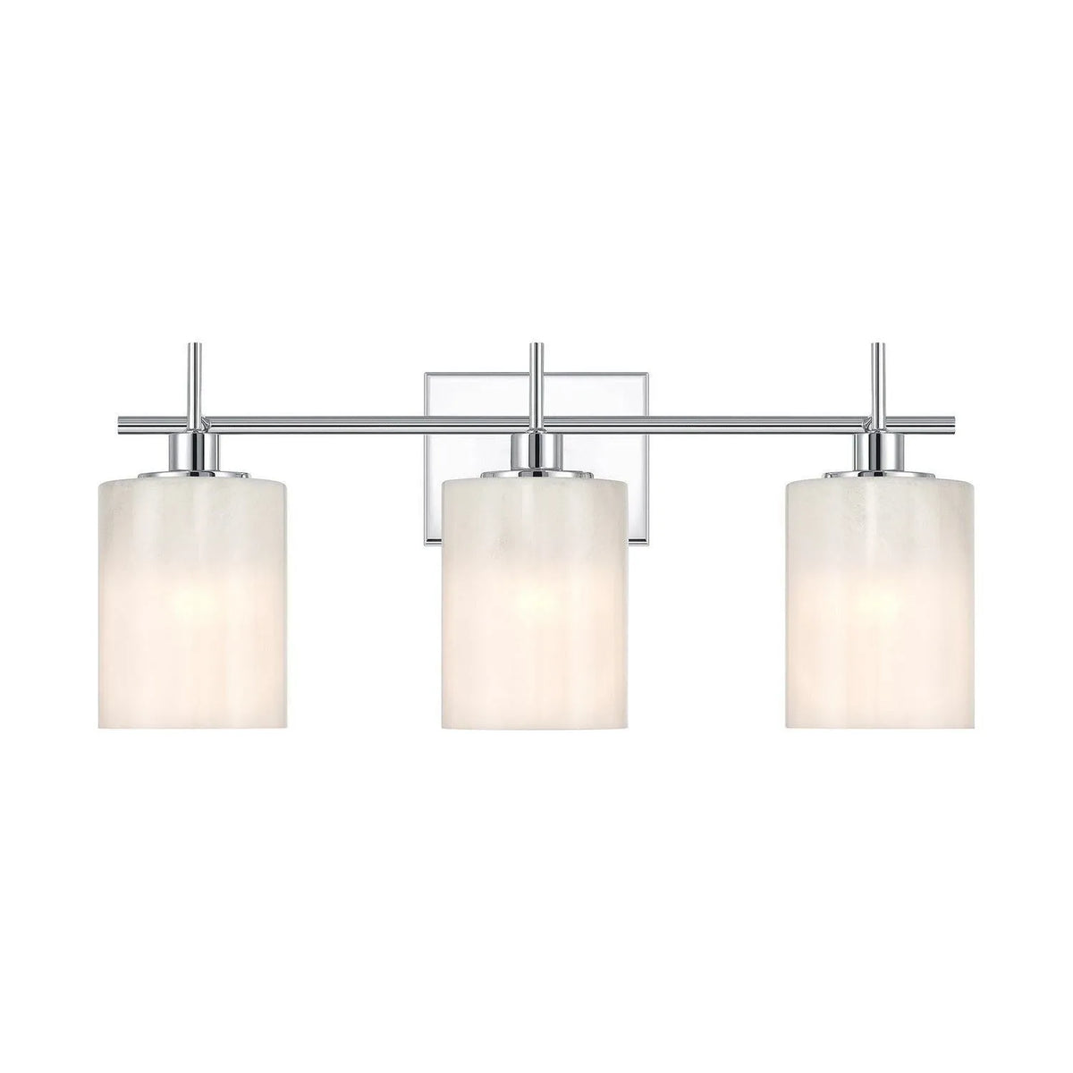 Meridian - M80084CH - Three Light Bathroom Vanity - Chrome