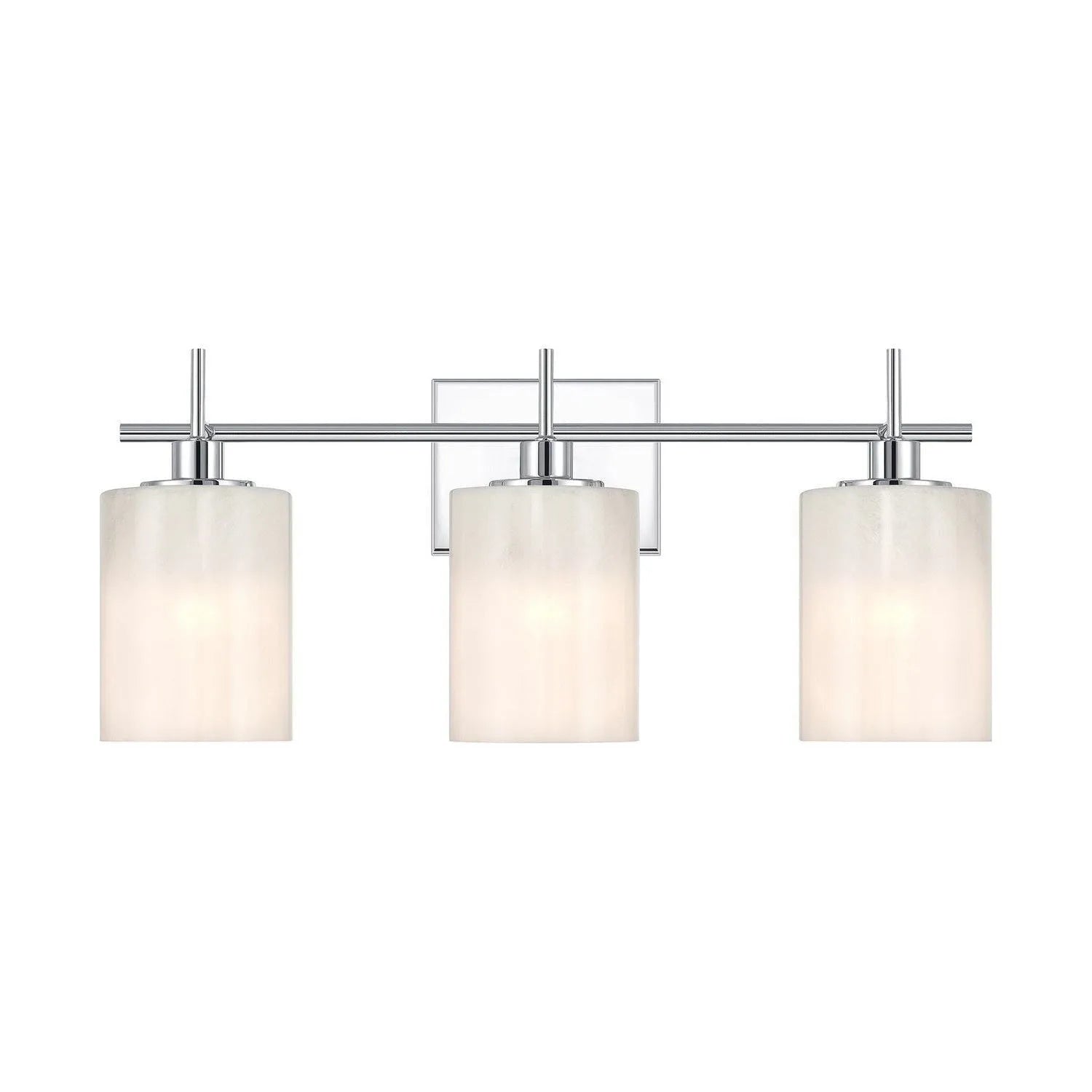 Meridian - M80084BN - Three Light Bathroom Vanity - Brushed Nickel