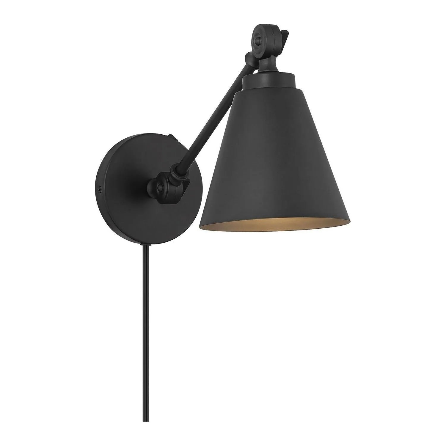 Meridian - M90108MBK - One Light Wall Sconce (Set of 2) - Matte Black