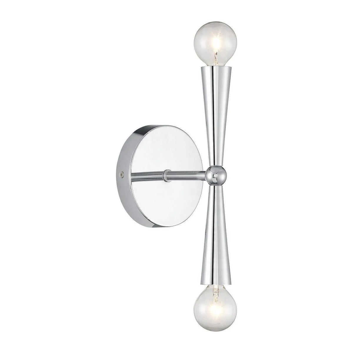 Meridian - M90110CH - Two Light Wall Sconce - Chrome
