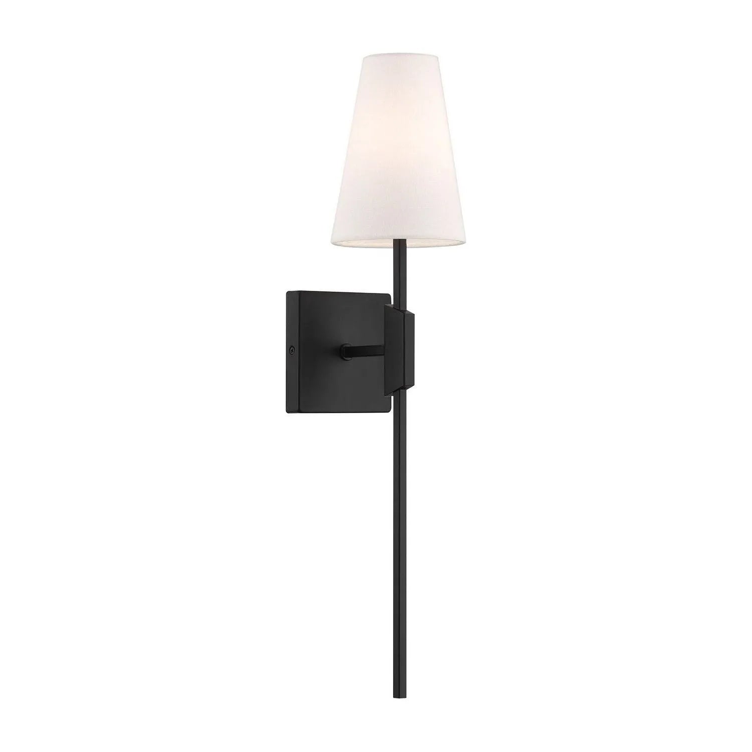Meridian - M90114MBK - One Light Wall Sconce - Matte Black