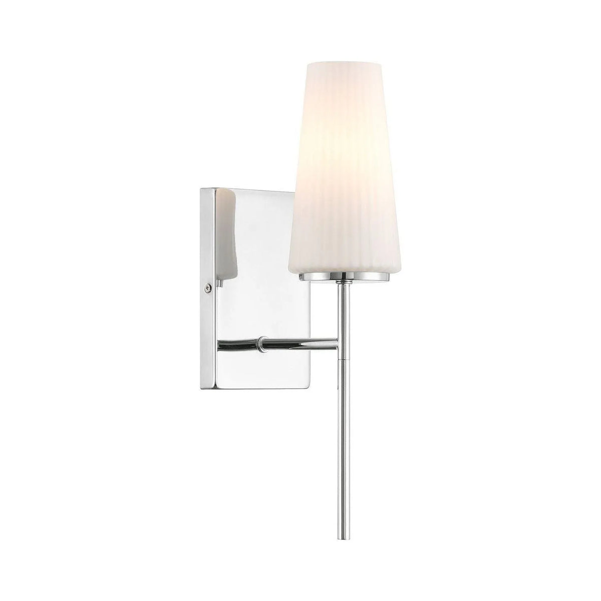 Meridian - M90115CH - One Light Wall Sconce - Chrome