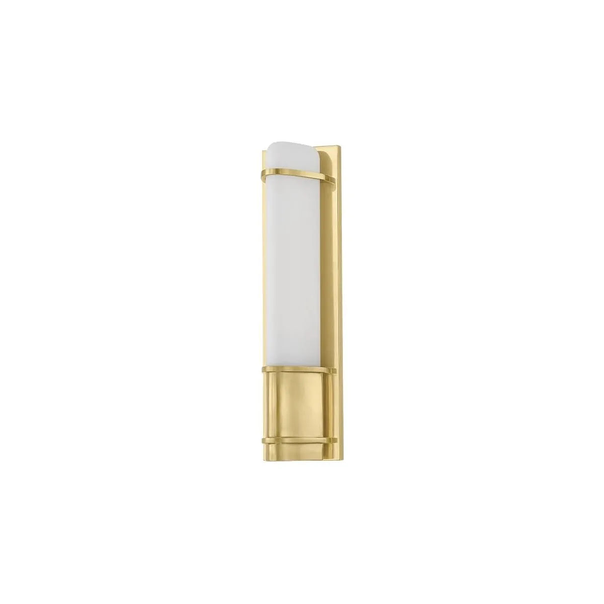 Hudson Valley - 1116-AGB - One Light Wall Sconce - Tottenville - Aged Brass
