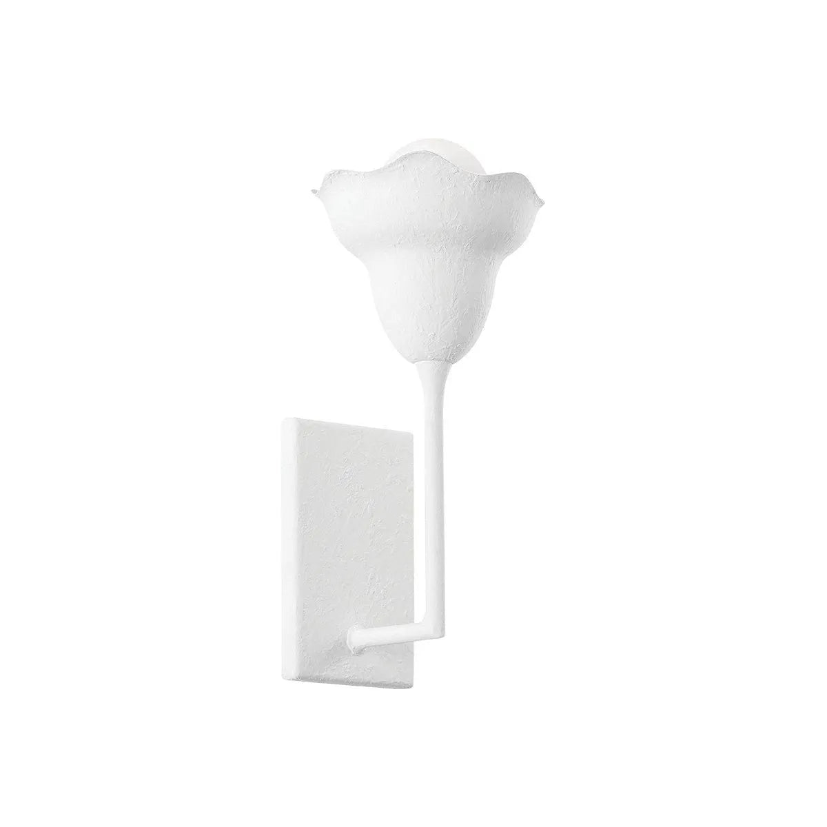 Hudson Valley - 1281-WP - One Light Wall Sconce - Alora - White Plaster