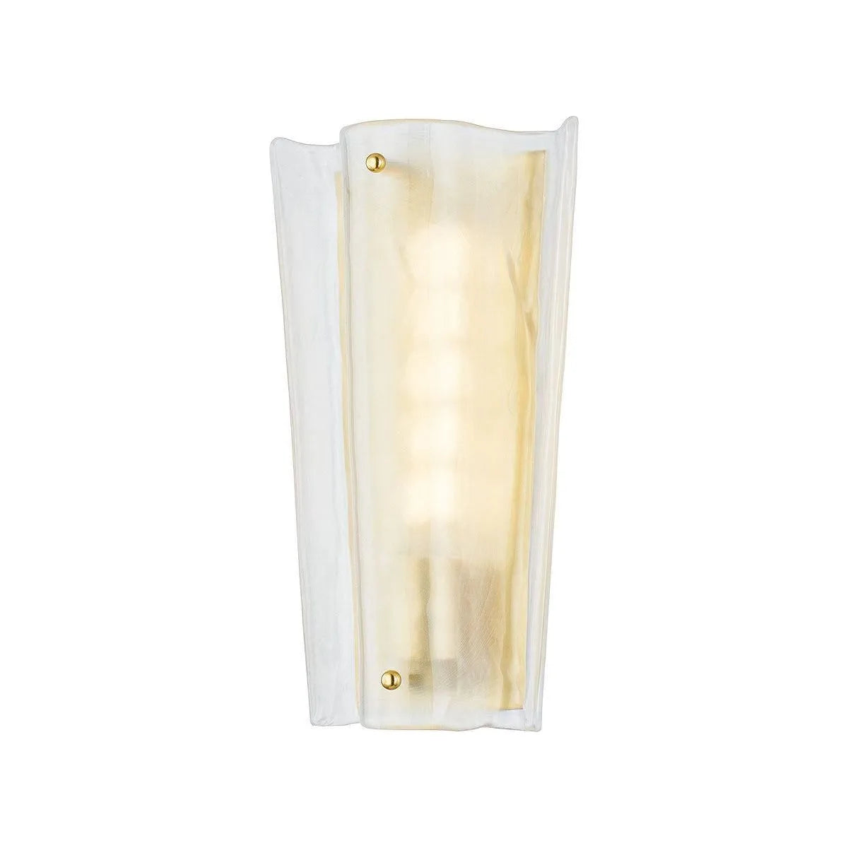 Hudson Valley - 1314-AGB - One Light Wall Sconce - Baxford - Aged Brass
