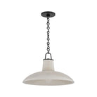 Hudson Valley - 1918-DB/CIC - One Light Pendant - Pottersville - Distressed Bronze/Ceramic Ivory Crackle
