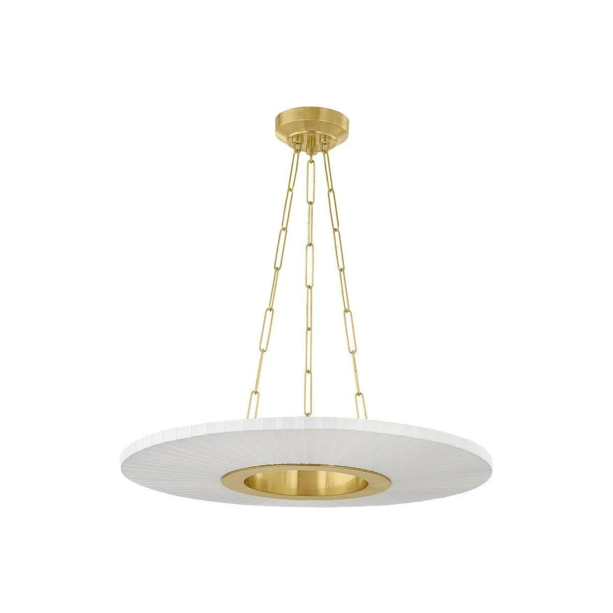 Hudson Valley - 2530-AGB - LED Chandelier - Prattsburgh - Aged Brass