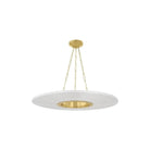 Hudson Valley - 2540-AGB - LED Chandelier - Prattsburgh - Aged Brass