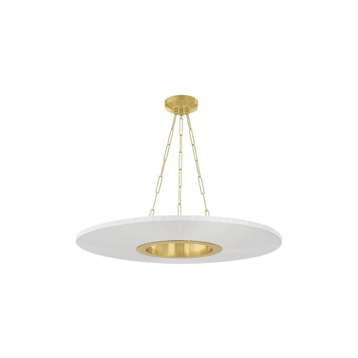 Hudson Valley - 2530-AGB - LED Chandelier - Prattsburgh - Aged Brass