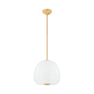 Hudson Valley - 3015-AGB - LED Pendant - Scranton - Aged Brass