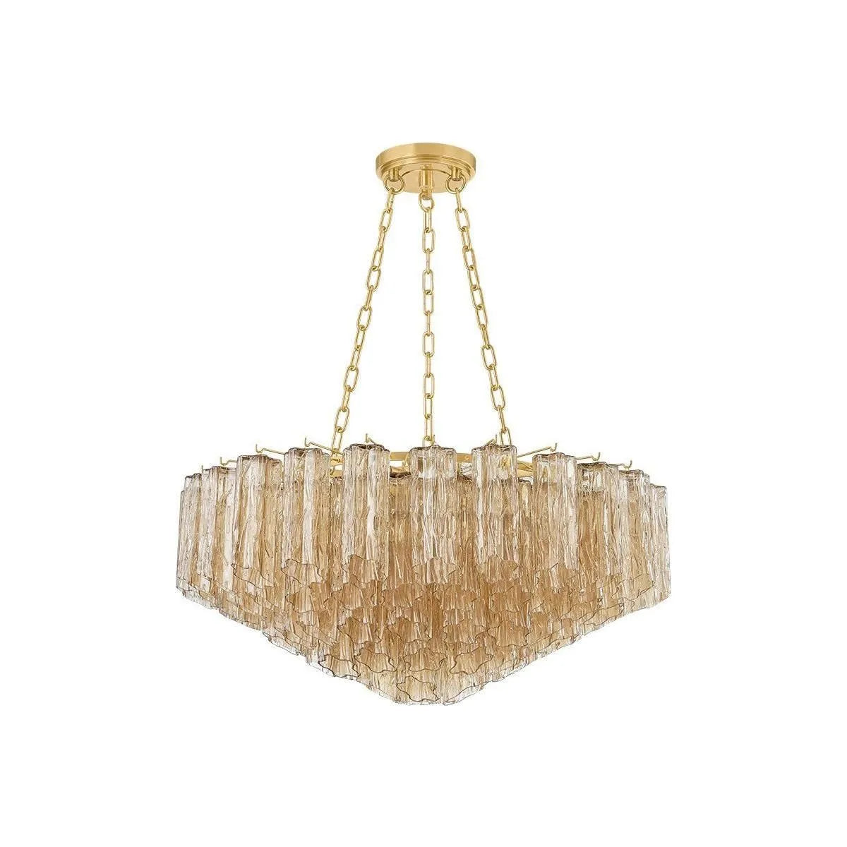 Hudson Valley - 4945-AGB - 33 Light Chandelier - Watertown - Aged Brass