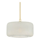 Hudson Valley - 7020-AGB - One Light Pendant - Beechurst - Aged Brass