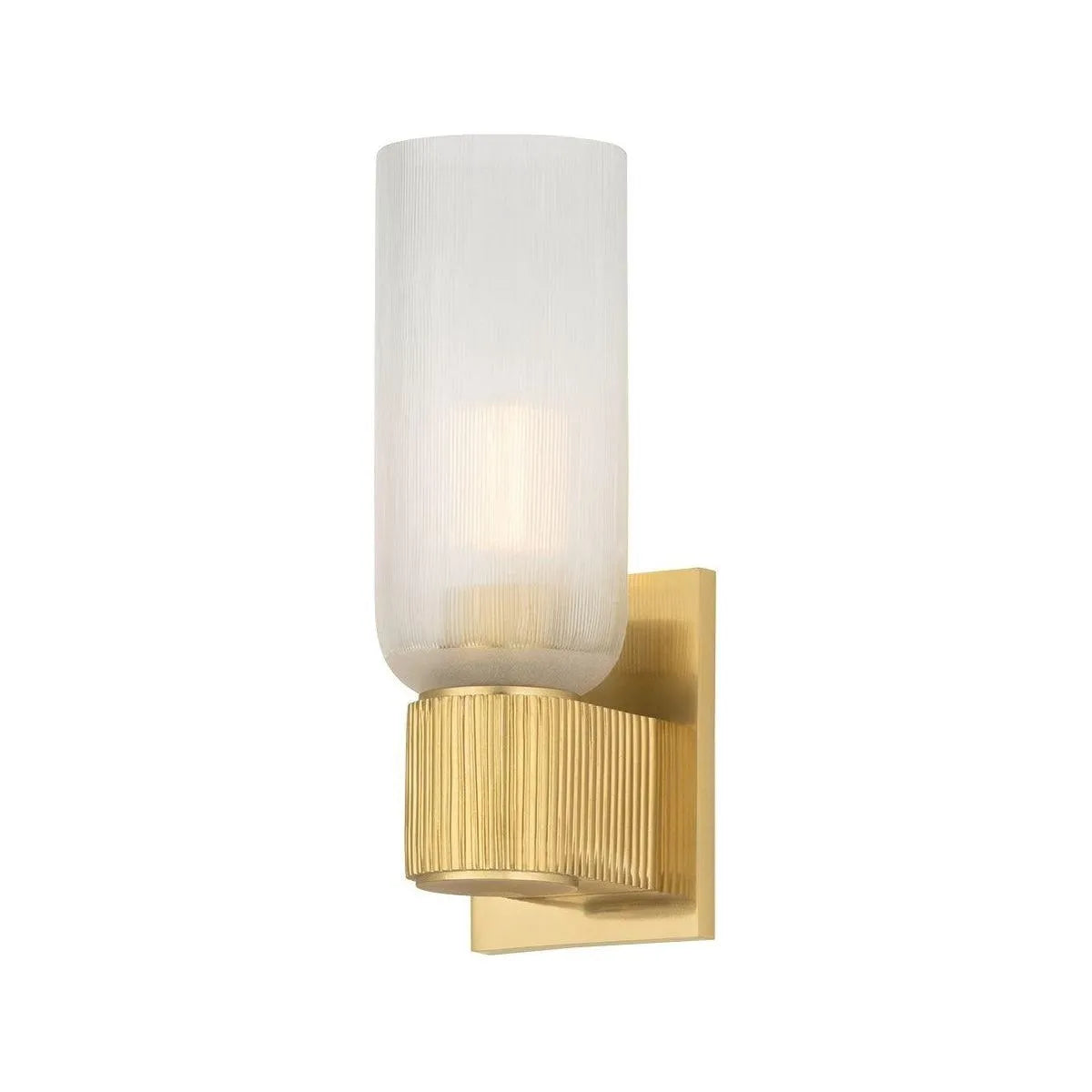 Hudson Valley - 7131-AGB - One Light Wall Sconce - Irondale - Aged Brass