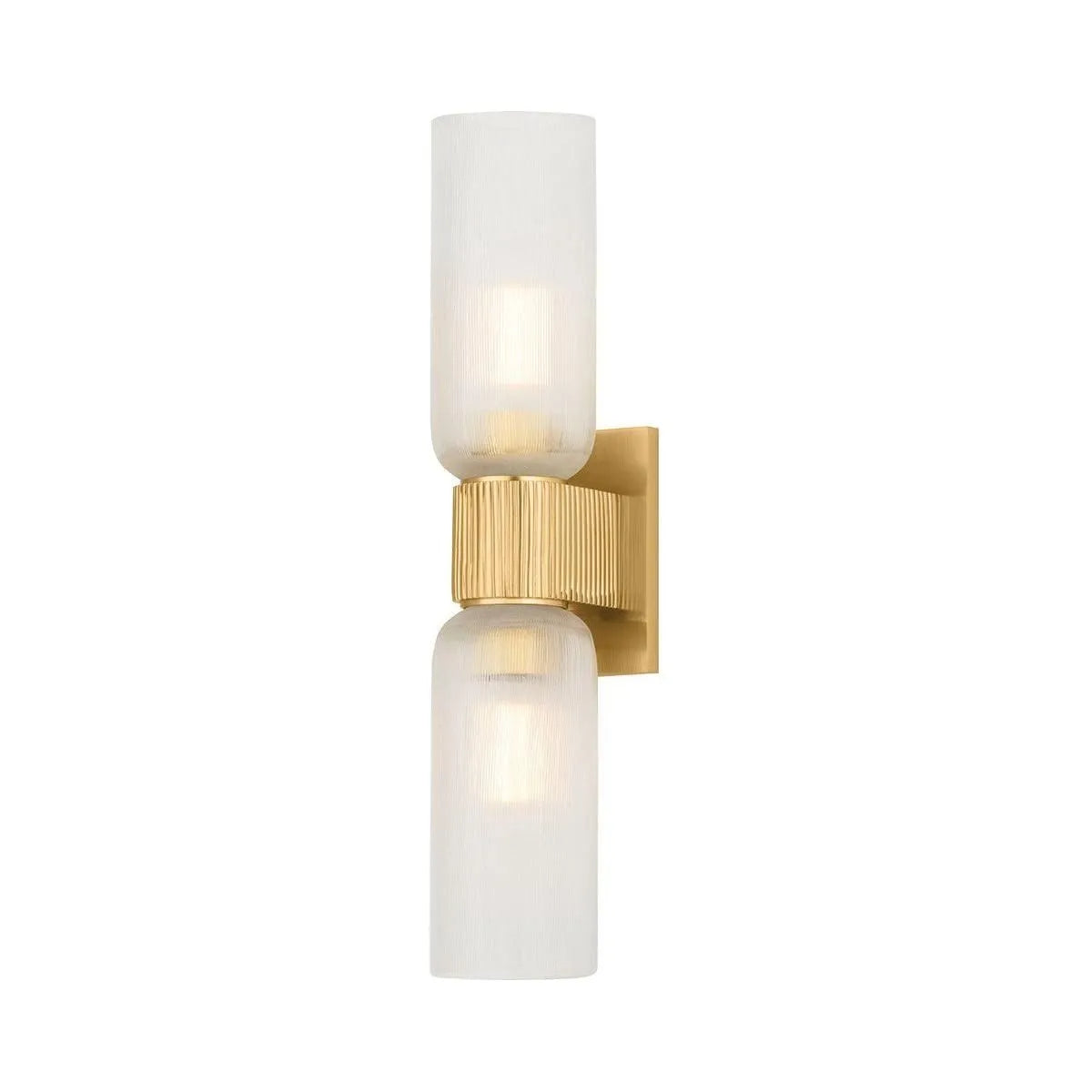 Hudson Valley - 7132-AGB - Two Light Wall Sconce - Irondale - Aged Brass