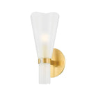 Hudson Valley - 7931-AGB - One Light Wall Sconce - Pine island - Aged Brass