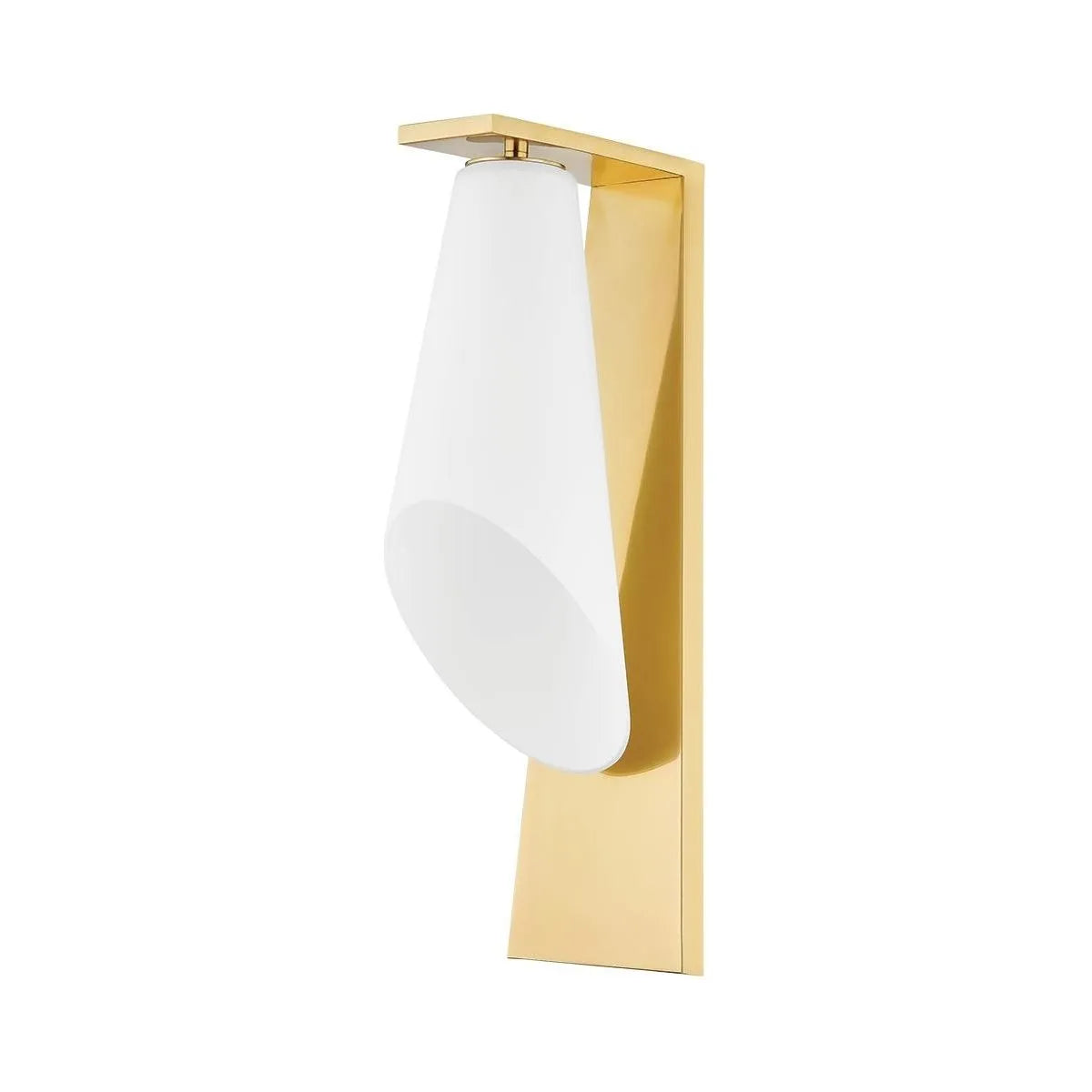 Hudson Valley - 9316-AGB - One Light Wall Sconce - Andros - Aged Brass